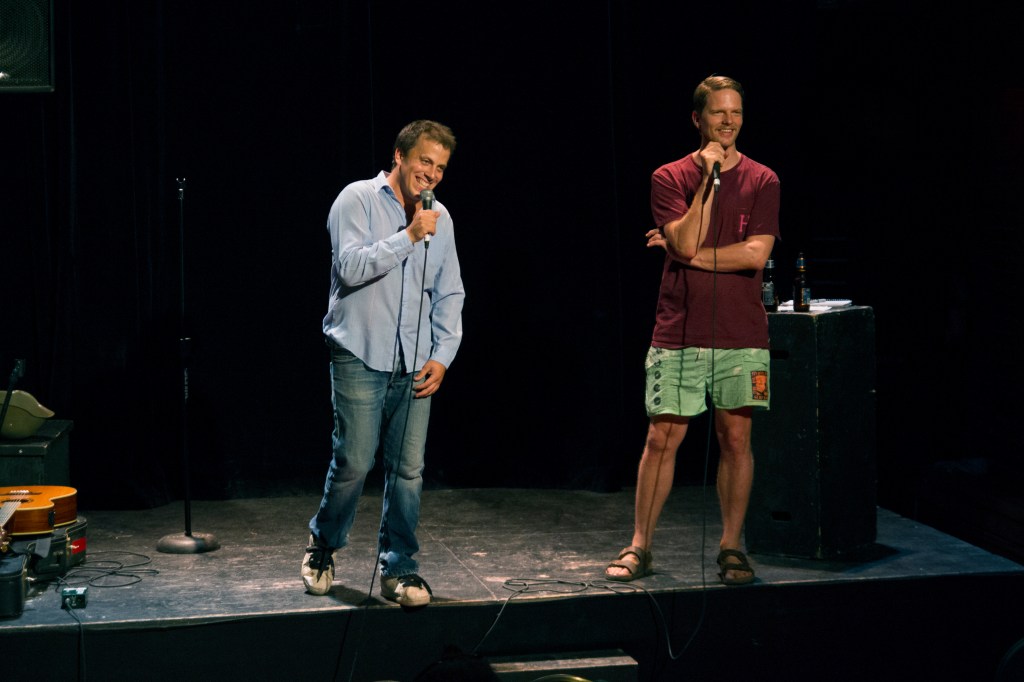 Your hosts Alain Mercieca and Stefan Petersen Photo: Danny Belair